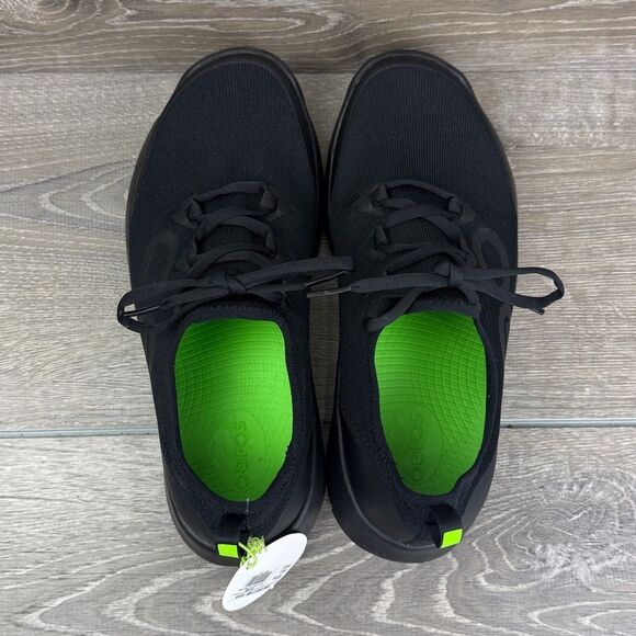 Oofos Oomg Sport LS Men’s Sz 9.5/EU 42.5 Black Low Top Lace Up Recovery Sneakers main image 8